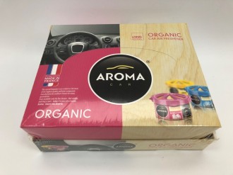 Ароматизаторы Aroma car Organic mix 12 шт.